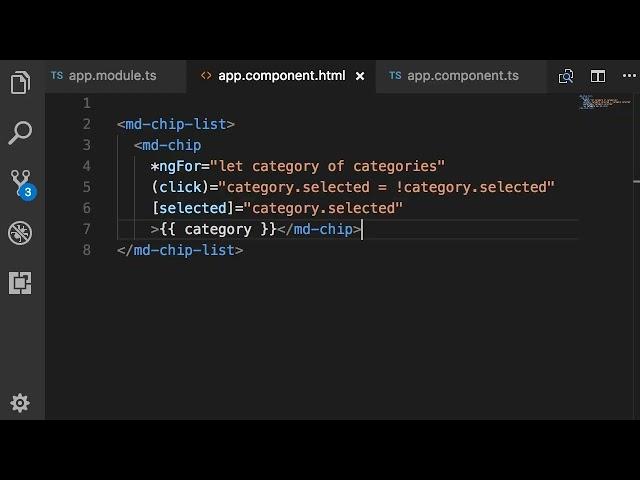 Angular | Beginner to Pro #234 - Chips [By Mosh Hamedani]