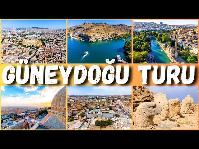 Güneydoğu Turu - 9 Günde Güneydoğu'da Gezilecek Her Yer - GAP Turu Gezilecek Yerler - GAP Turu Vlog