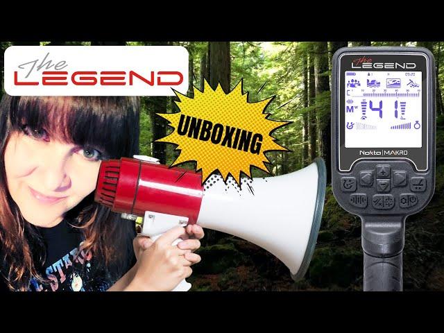 The Nokta Makro Legend | Unboxing and Assembly | Siren Kimmie Adventures