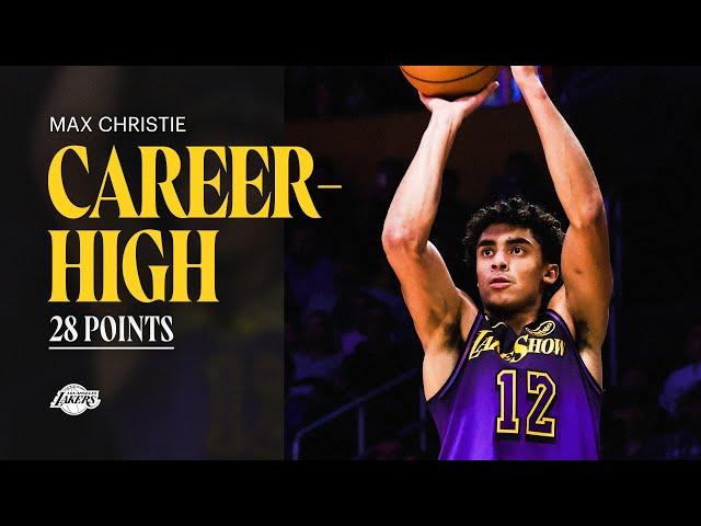 CAREER-HIGH: Max Christie Breaks Out with 28 Points!