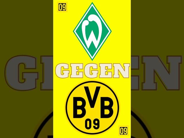  4 Tage gegen das Spiel SV Werder Bremen #bvb09 #bvb #borussiadortmund #svwerderbremen #svwbvb 