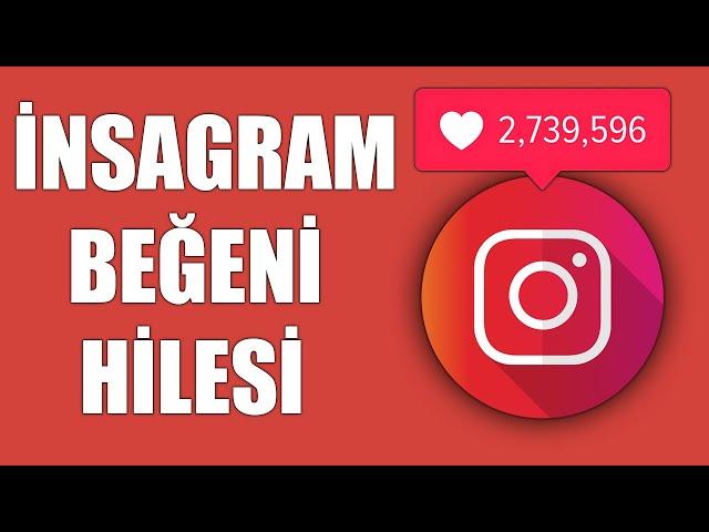 İnstagram Ücretsiz Beğeni Arttırma - Şifre Girmeden