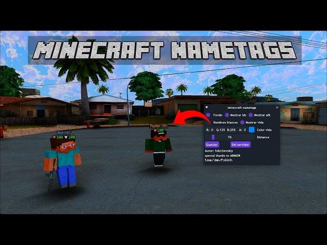 [LUA] Nombres estilo Minecraft - SAMP 0.3.7