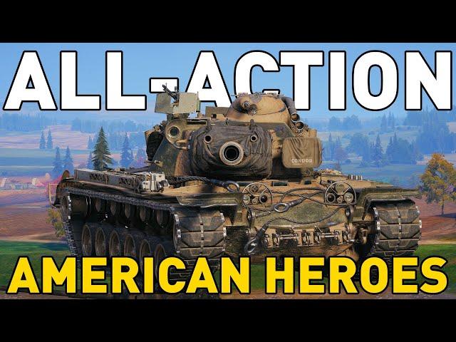 ALL-ACTION AMERICAN HEROES! World of Tanks