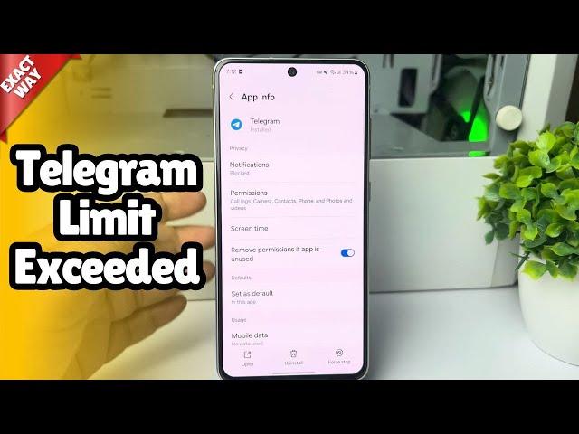 How to solve telegram limit exceeded 2024