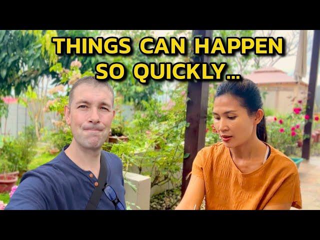 Now was NOT a good time for this... House Building Issues!  Life in the Philippines VLOG