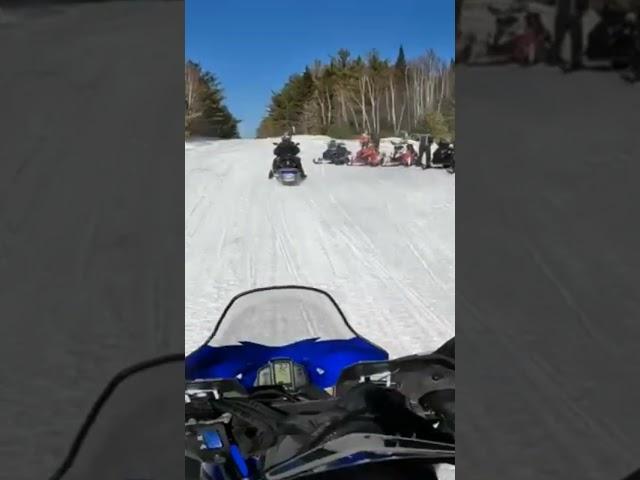 snowmobiling Salmon River Shelter #yamaha #snowmobile #snowmobiling