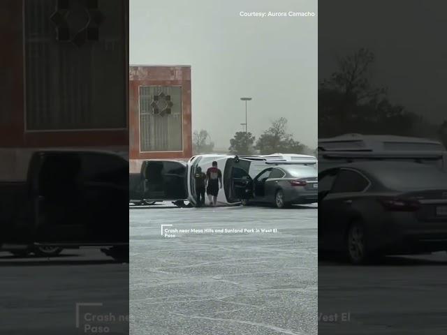 Crash in West El Paso