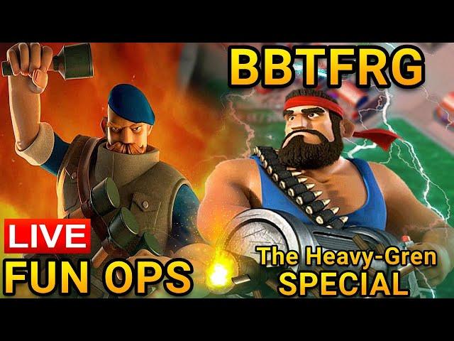 **BBTFRG FUN OPS** [The Heavy-Gren SPECIAL] | Boom Beach