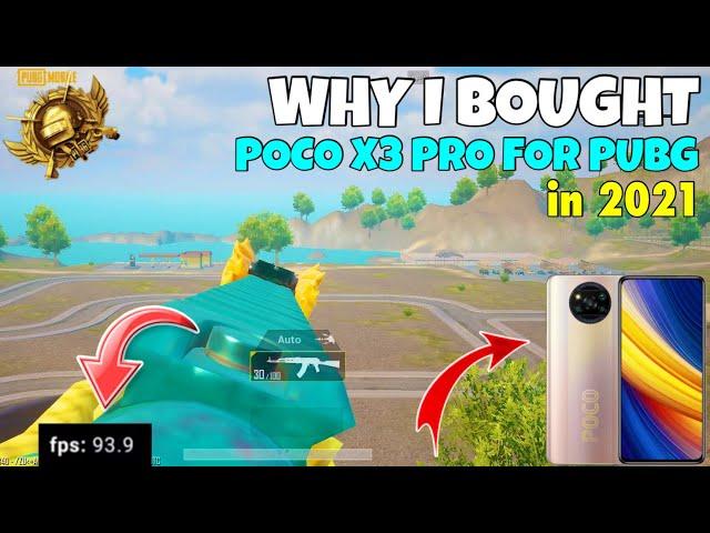 WHY I BOUGHT POCO X3 PRO  POCO X3 PRO 90 FPS TEST WITH FPS METER 2021 | PUBG Mobile