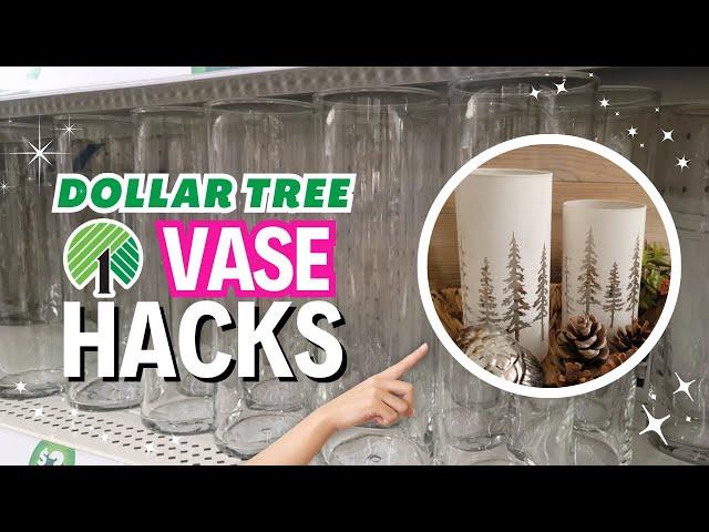 Transform Dollar Tree Vases: 5 Cozy Fall & Christmas DIY Ideas