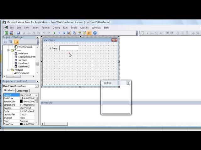 Excel VBA USERFORMS #16 Auto Format Dates in Textbox