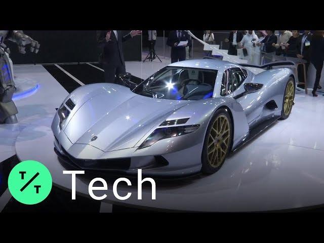 World's Fastest-Accelerating Electric Car Debuts at Dubai International Motor Show