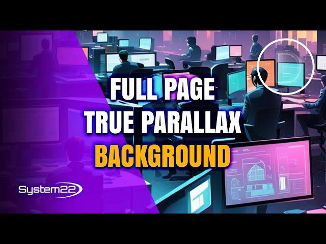 How to Create Stunning Full Page True Parallax Backgrounds in Divi Theme!