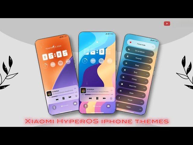  *NEW* iOS Theme for HyperOS | iOS theme miui 14 | ios themes #sardarjitruetech #miui