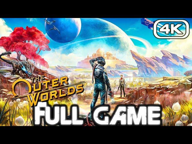 THE OUTER WORLDS Gameplay Walkthrough FULL GAME (4K 60FPS) No Commentary