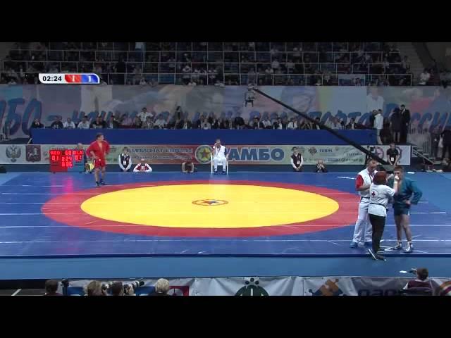 European Sambo Championship 2012, Moscow  Day 1  Finals