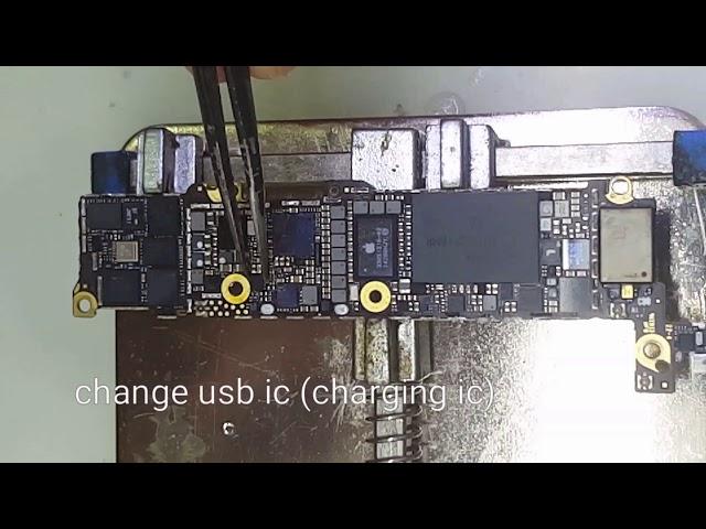 Easy way to replace iphone 5s u2/charging ic