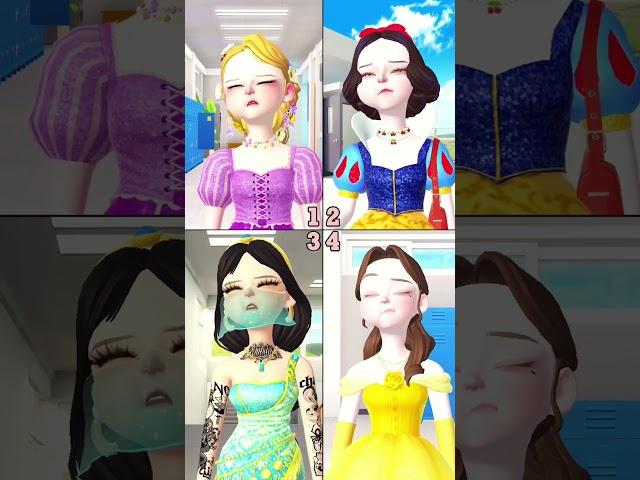Which candy you want? ️ Disney princess  #zepeto #shortvideo #princess #viral #cute