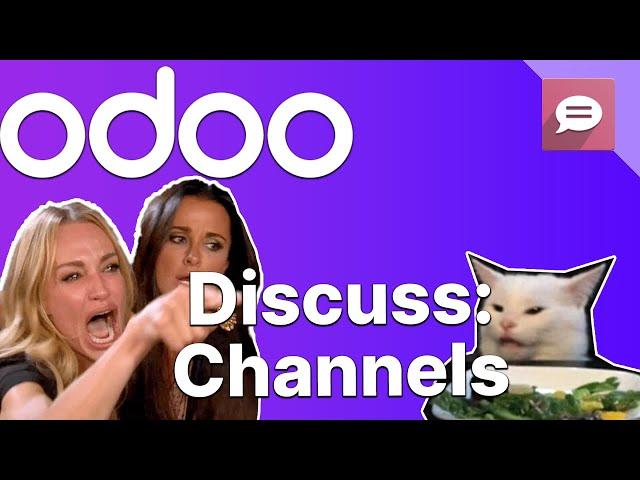 Odoo Discuss: Channels | Getting started