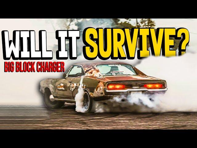 My RATTY 1969 Charger GOES WILD! Burnouts, Autocross, Drag Racing!