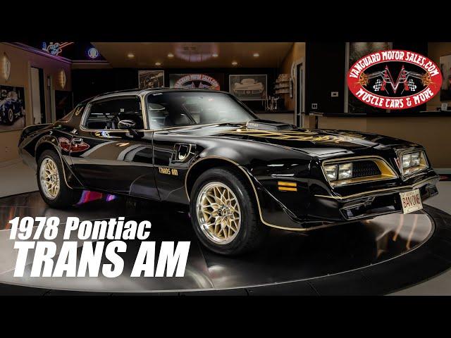 1978 Pontiac Firebird Trans Am For Sale Vanguard Motor Sales #7464