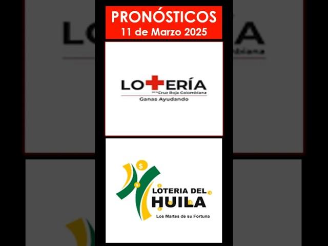 "¡CÓMO JUGAR Y GANAR LA LOTERÍA CRUZ ROJA & HUILA HOY!  MARTES 11 MARZO 2025