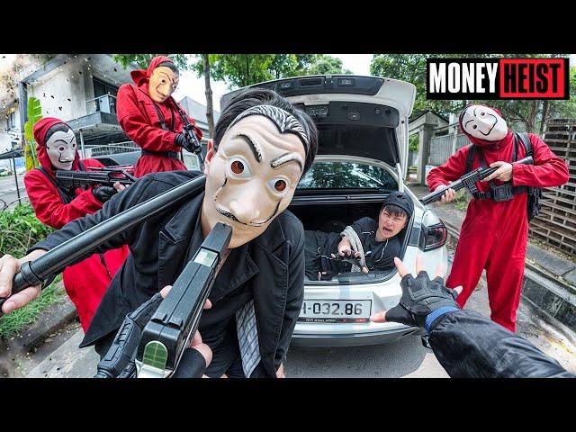 PARKOUR VS MONEY HEIST! 2 | Can't ESCAPE and SURVIVE from the POLICE (BELLA CIAO REMIX) | Epic POV