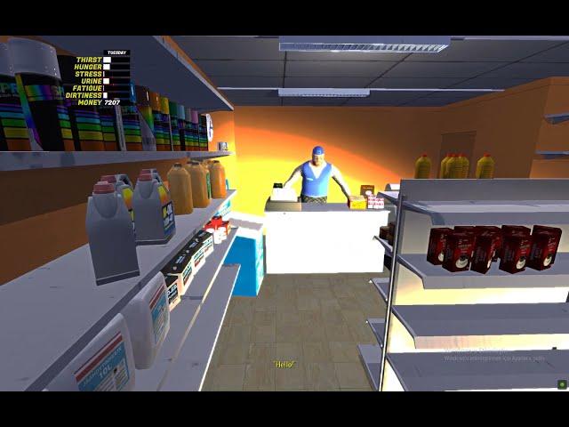 My Summer Car Robbing Teimo's shop Stealing Slot Machine