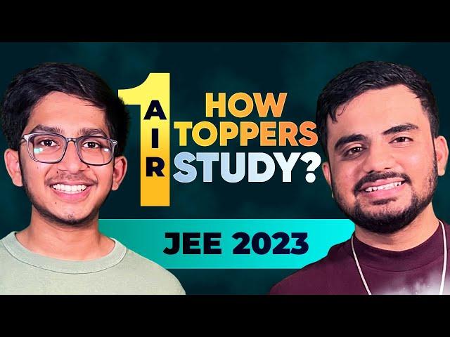 IIT JEE Tips From AIR 1 | Chidvilas Reddy 