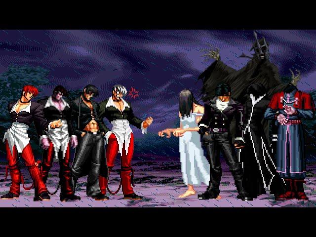 [KOF Mugen] Iori Yagami Team vs Horror Team