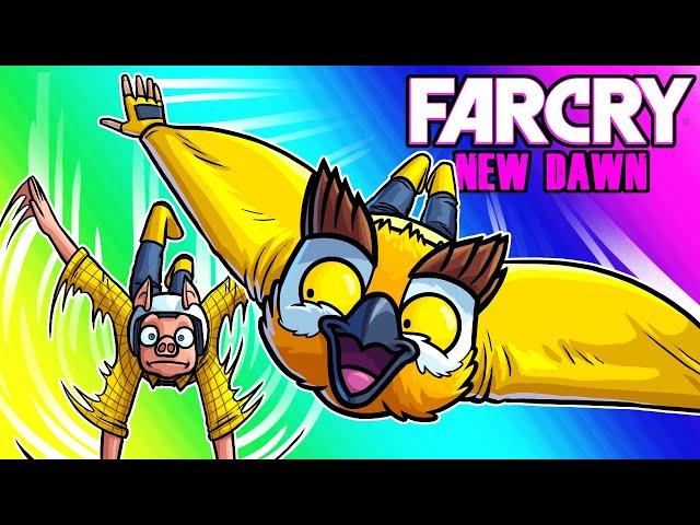 Far Cry: New Dawn Funny Moments - Yellow Squad Adventure With Wildcat!