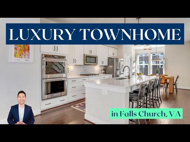 Inside a $900k LUXURY Townhome in Falls Church, VA | Less than 10 miles from DC | Northern VA Homes