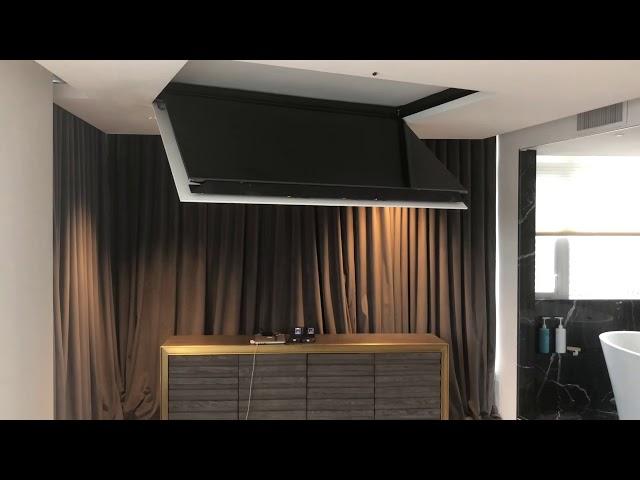 Lift It Flip Down In-Ceiling TV Mount