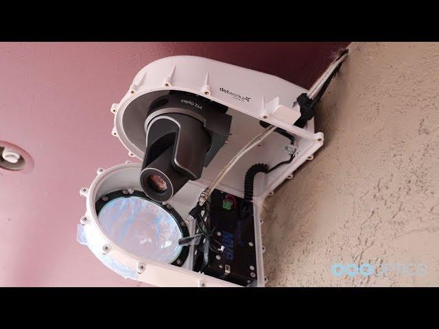 Outdoor PTZ Camera Installation