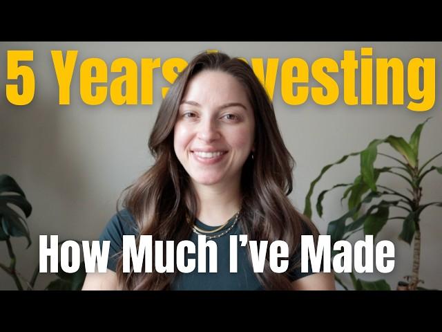 I've been investing for 5 years | Here's my exact portfolio and how much I've gained