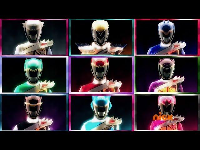 Power Rangers Dino Super Charge - Power Rangers Morph 33 (9 Rangers Morph) | Power Rangers Official