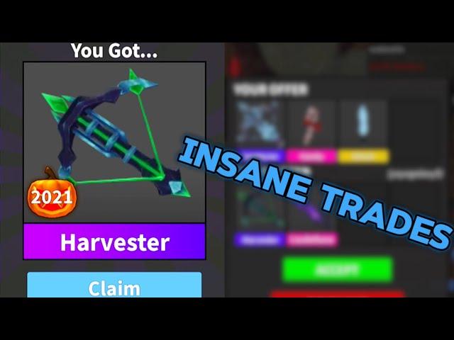 MM2 Trading Montage | CRAZY TRADES | HackedToInfinity#2