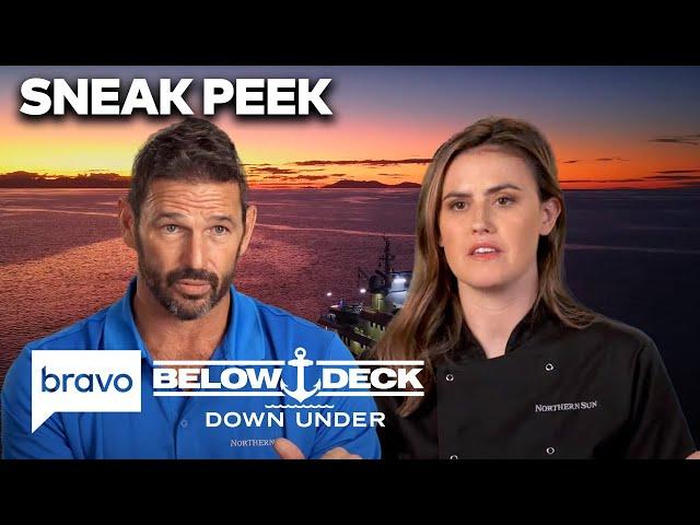 SNEAK PEEK: The Crew Puts an End to A Guests’ Nightcap | Below Deck Down Under (S2 E2) | Bravo