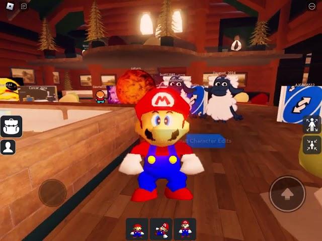 I made mario in meme maker (Roblox)