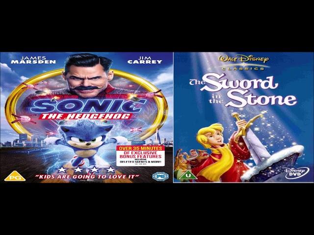 SONIC THE HEDGEHOG AND THE SWORD IN THE STONE UK DVD UNBOXING