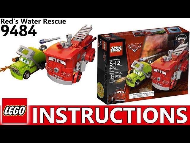 How to Build LEGO 9484 | Red's Water Rescue | Disney Pixar Cars | LEGO Instructions