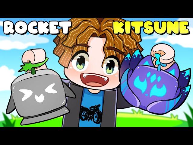 Trading From Rocket To Kitsune in One Video | Blox Fruits