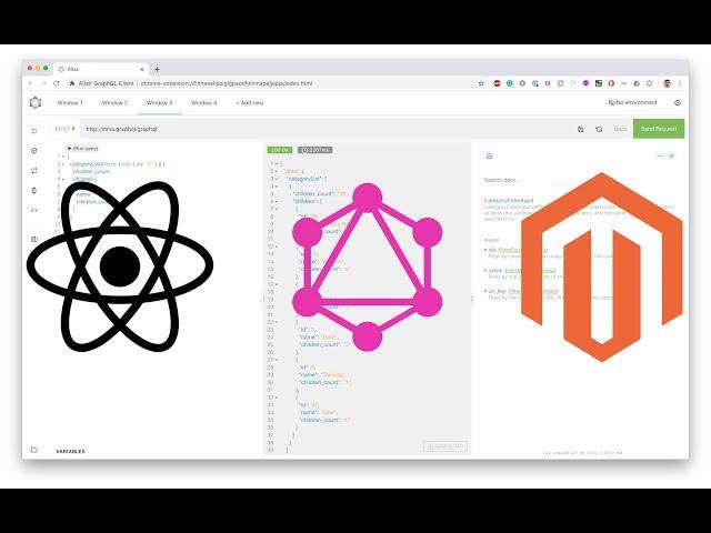 How to use Magento GraphQL API in React Native