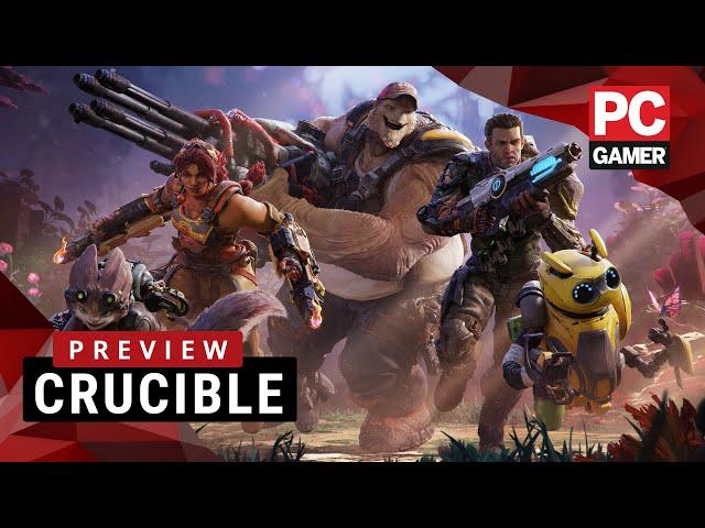 Hands-on Amazon's Crucible, a pick and mix of team-based shooter genres