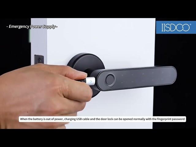 IISDOO NEW SMART DOOR LOCK FUNCTION INTRO