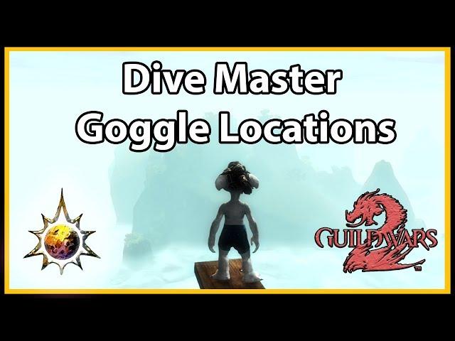 Guild Wars 2 - Dive Master Goggle Locations