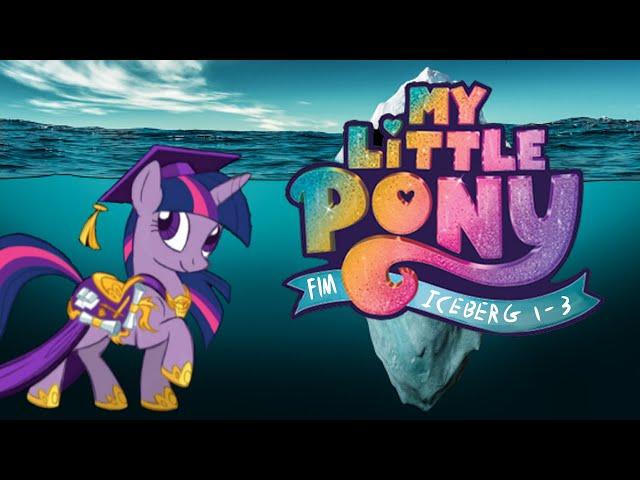 the COMPLETE My Little Pony: Friendship is Magic iceberg EXPLAINED (parts 1-3)