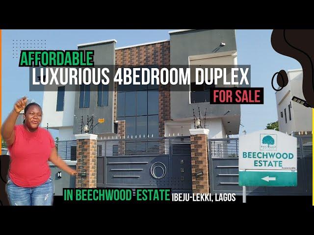 Brand New 4-Bedroom Duplex in Beechwood Estate, Lekki, Lagos: Modern Elegance and Unmatched Comfort!