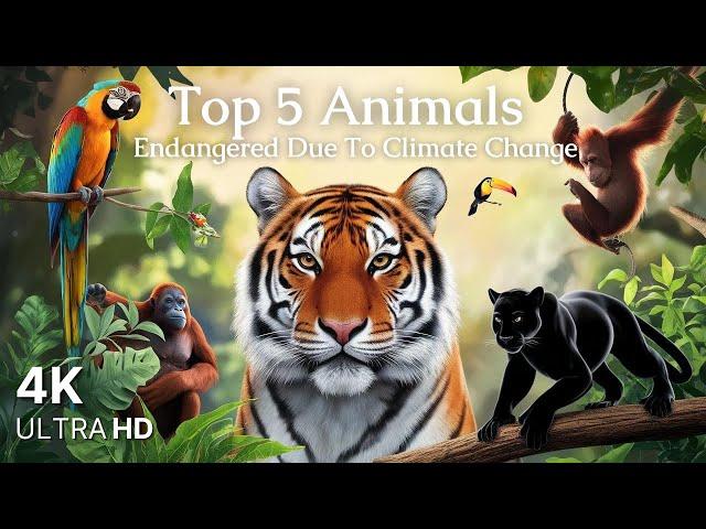 Top 5 Jungle Animals Endangered Due to Climate Change | Wildlife Whispers